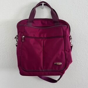 Samsonite Mobile Solution Convertible Bag Purple, Size 17'' x 16'' x 8''